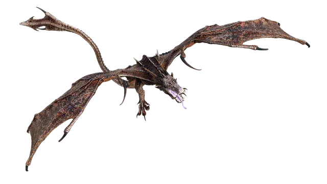 Free Dragon Flying illustration and picture