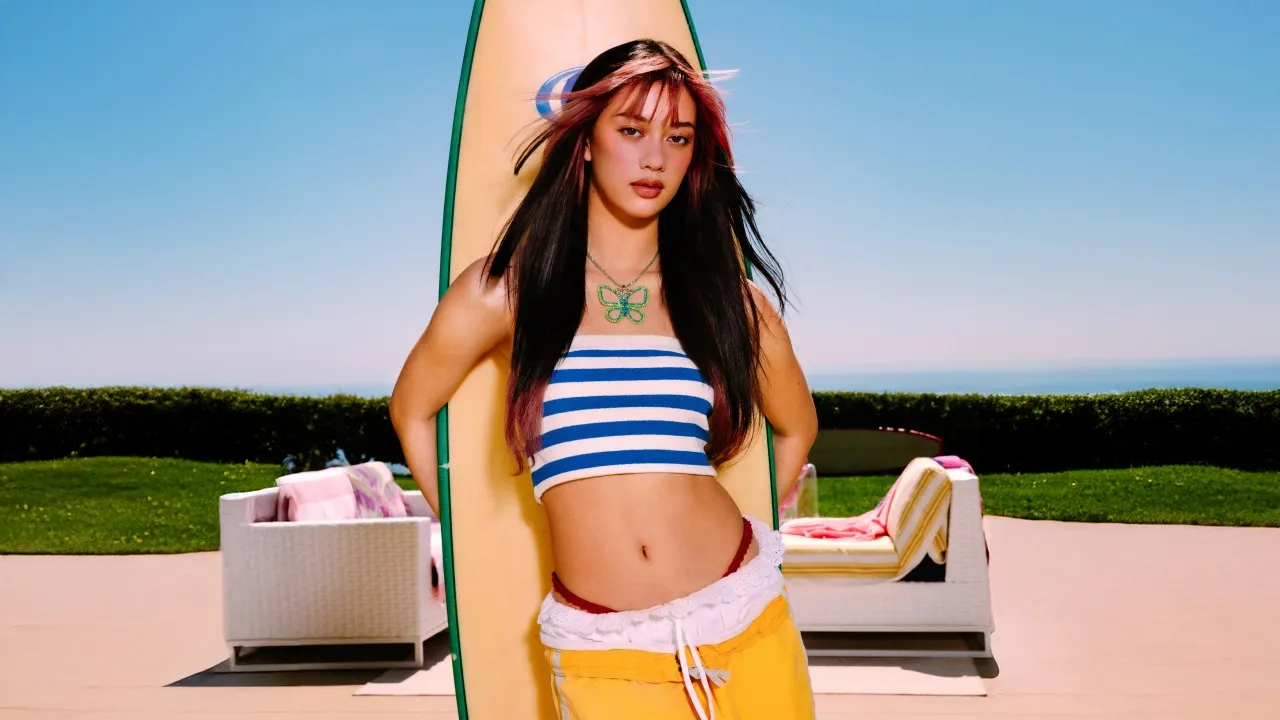 Megan (KATSEYE), Teen Vogue, KATSEYE, Photoshoot, Malibu, Beach, 5K, 8K