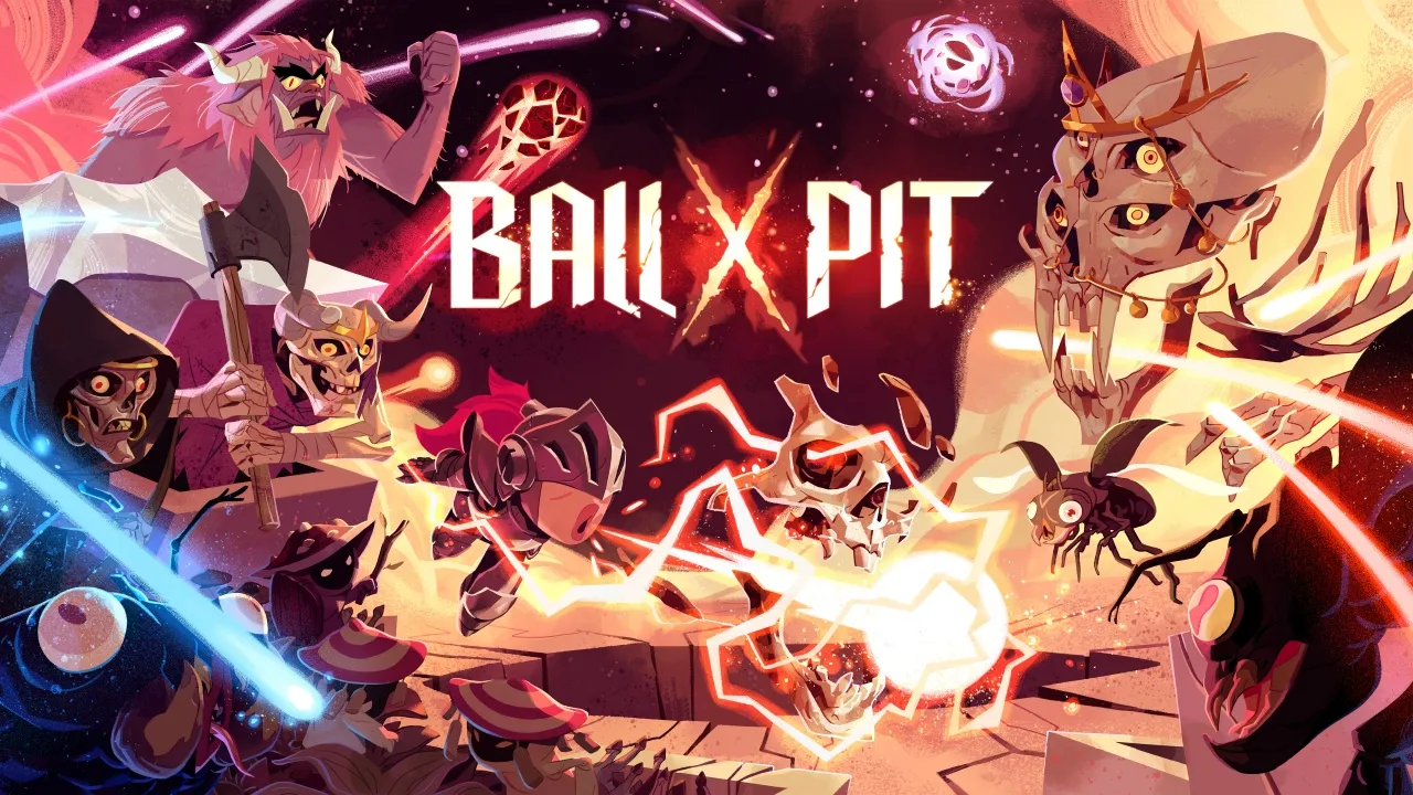 BALL x PIT, Key Art, 5K, 8K, 2025 Games, Video Game