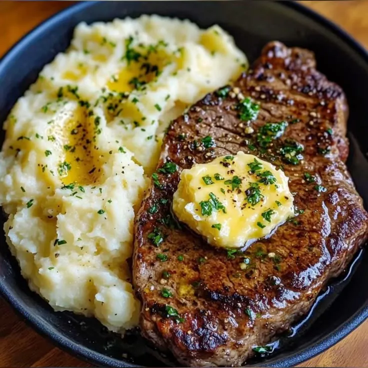 Steak & Mashed Potatoes