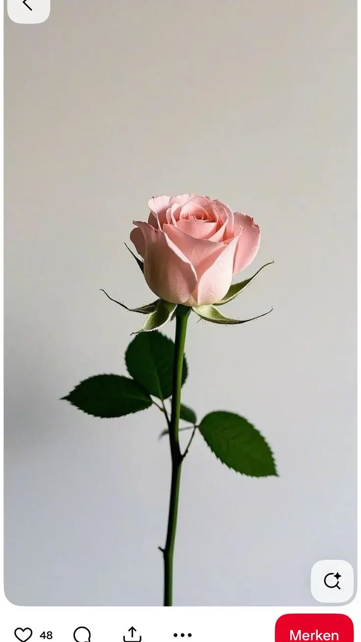 2 x single pink rose with a bow in the same ribbon colour as the brides bouquet (for the moms)
