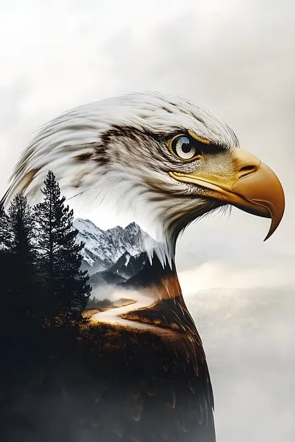 Free Eagle Liberty illustration and picture