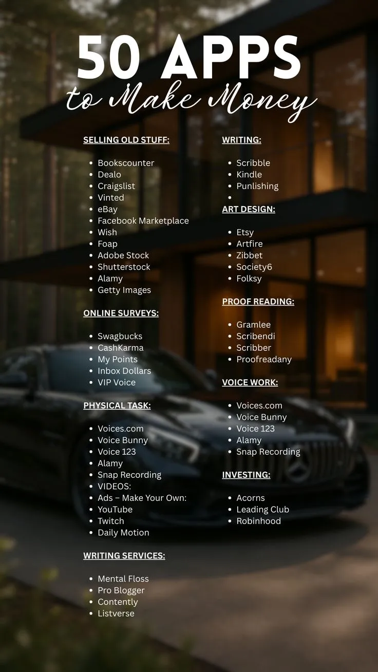 50 Legit to Make Money in the US (2025) | Earn from Home or Side Hustle