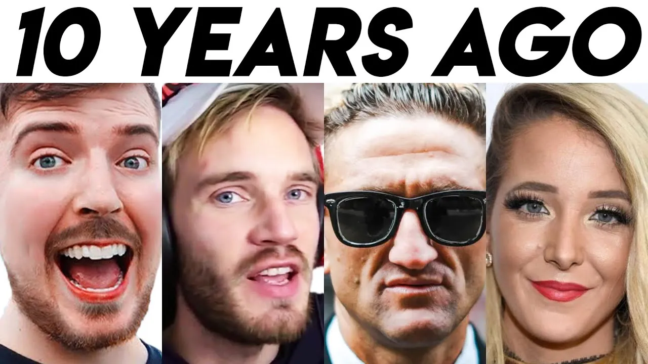 MrBeast & PewDiePie When They Had Small Channels (Under 1,000 subscribers)