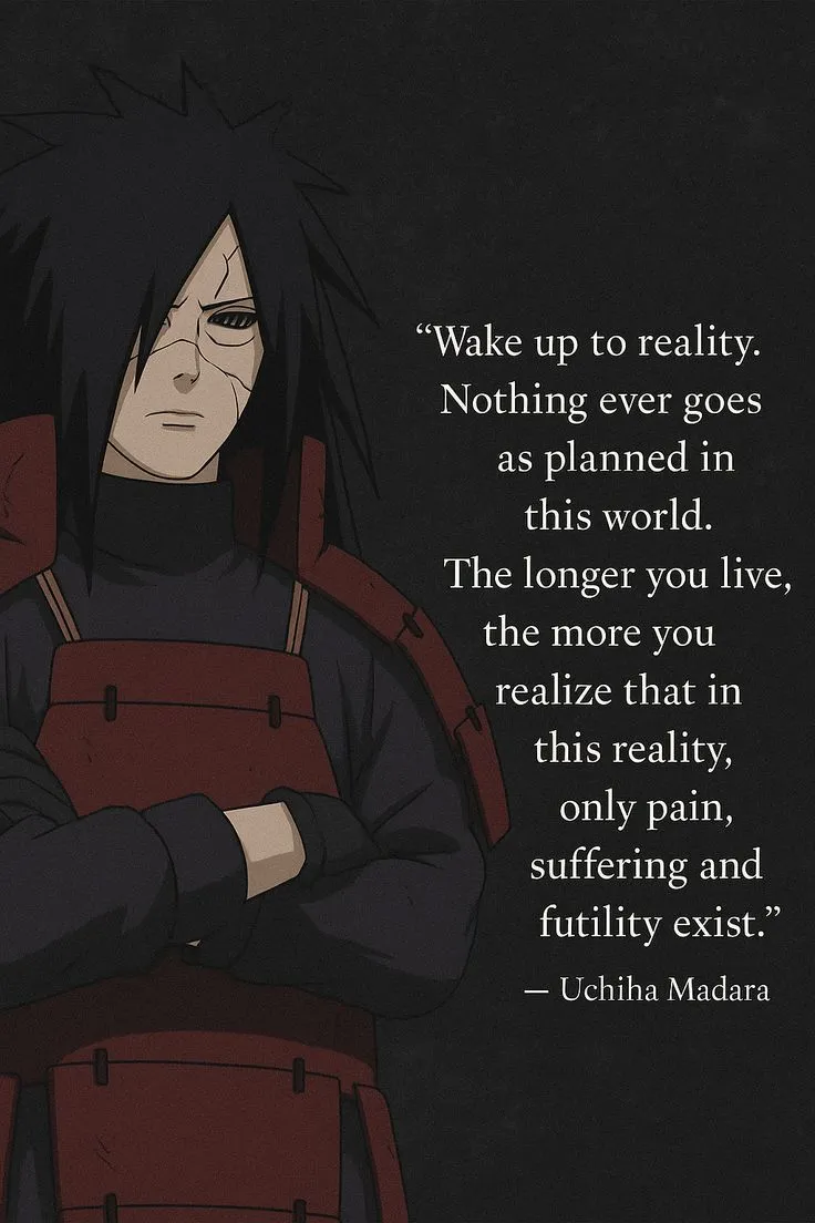 Madura Uchiha Words