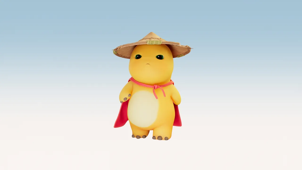 Nailoong, Playful, Cute cartoon, 5K