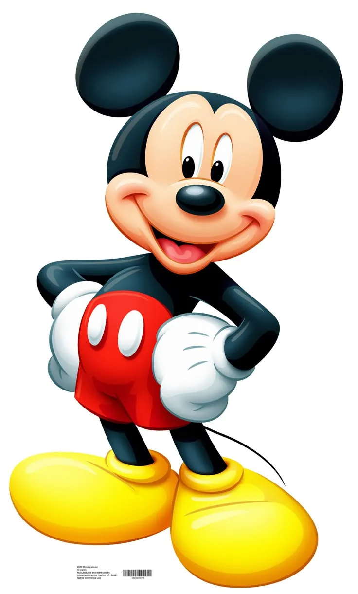 Advanced Graphics Mickey Mouse Life-Size Cardboard Stand-Up &amp; Reviews | Wayfair