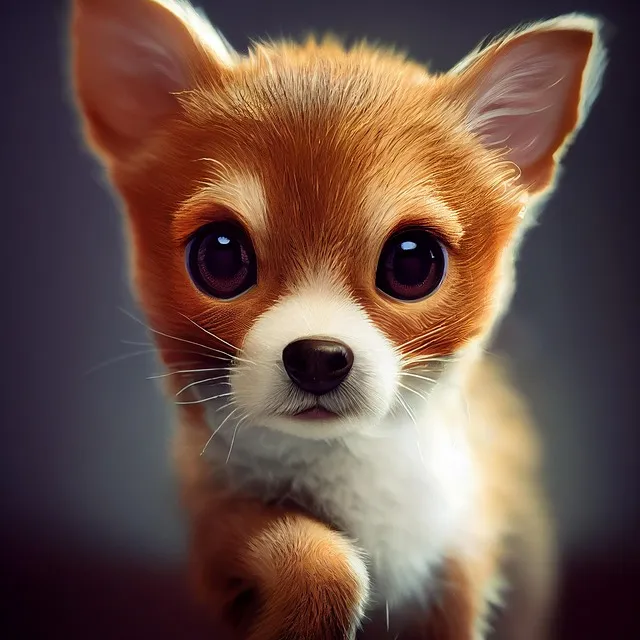 Free Cute Dog Adorable Dog illustration and picture