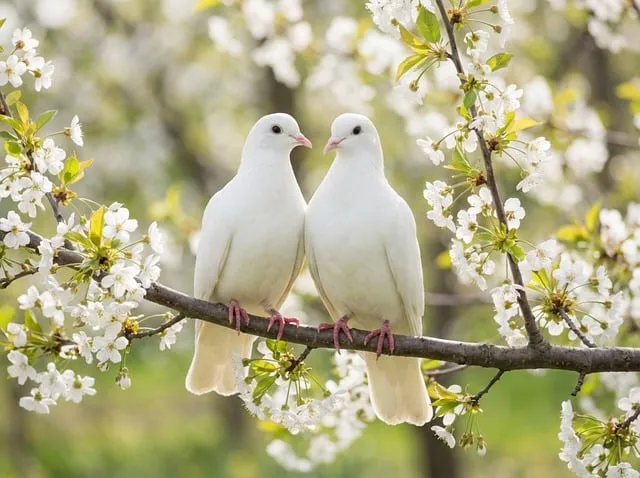 Free Doves White photo and picture