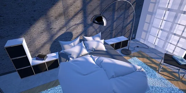 Free Bedroom Interior Design illustration and picture