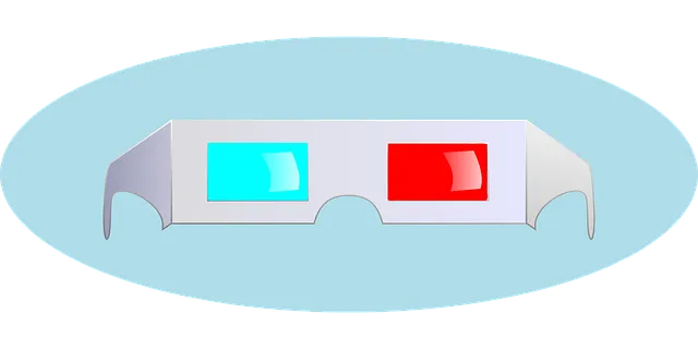 Free Glasses 3D vector and picture