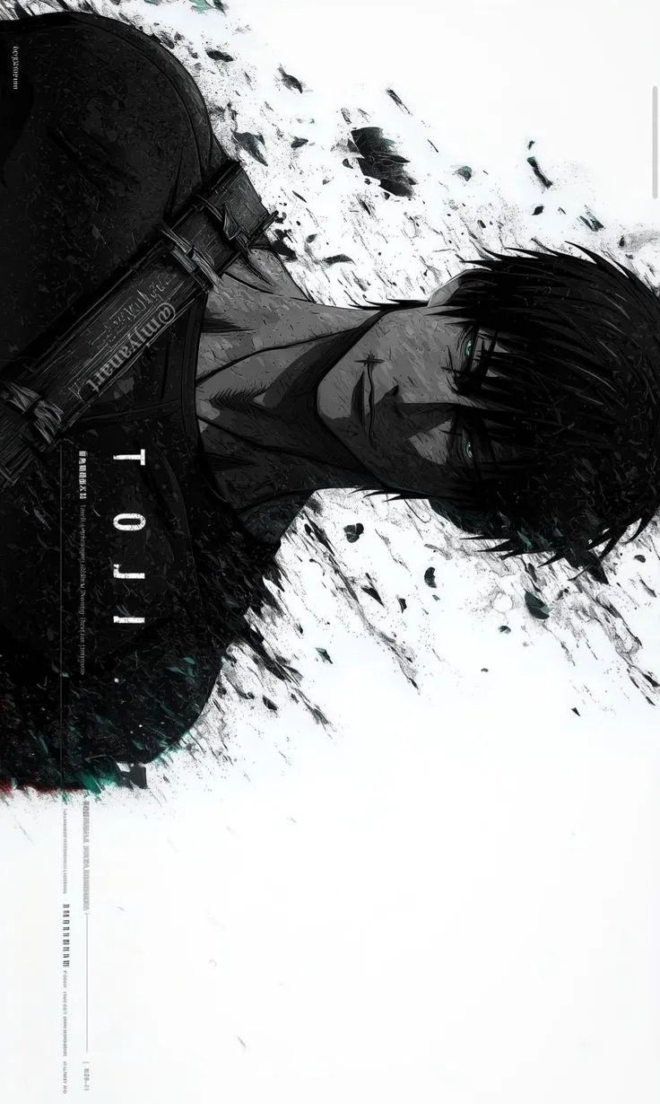 a black and white photo of a person holding a skateboard in their hand, with the words total written on it