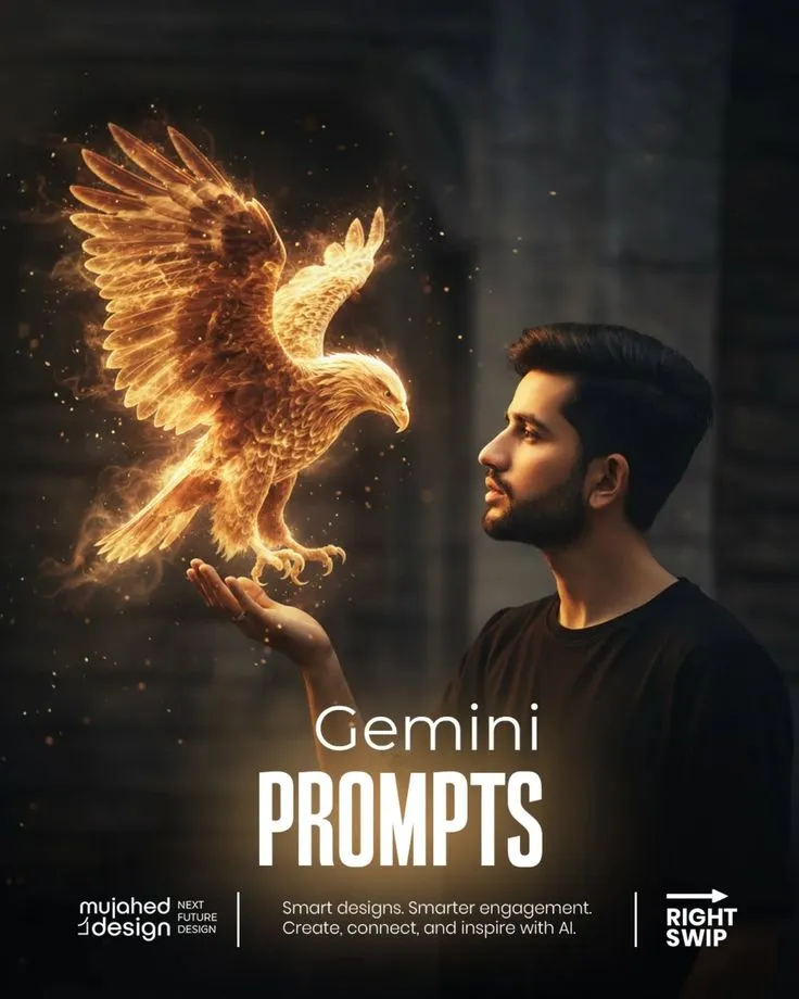 Prompt available Follow @mujahedonedesign(Social media marketing, digital marketing, graphic design, ai)Best Nano Banana prompts to create images 👇If you’re searching for how to use Nano Banana for viral photo edits, you’re in the right place. The new Goo