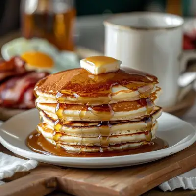 Extra Fluffy Buttermilk Pancakes 🥞 | The Perfect Breakfast