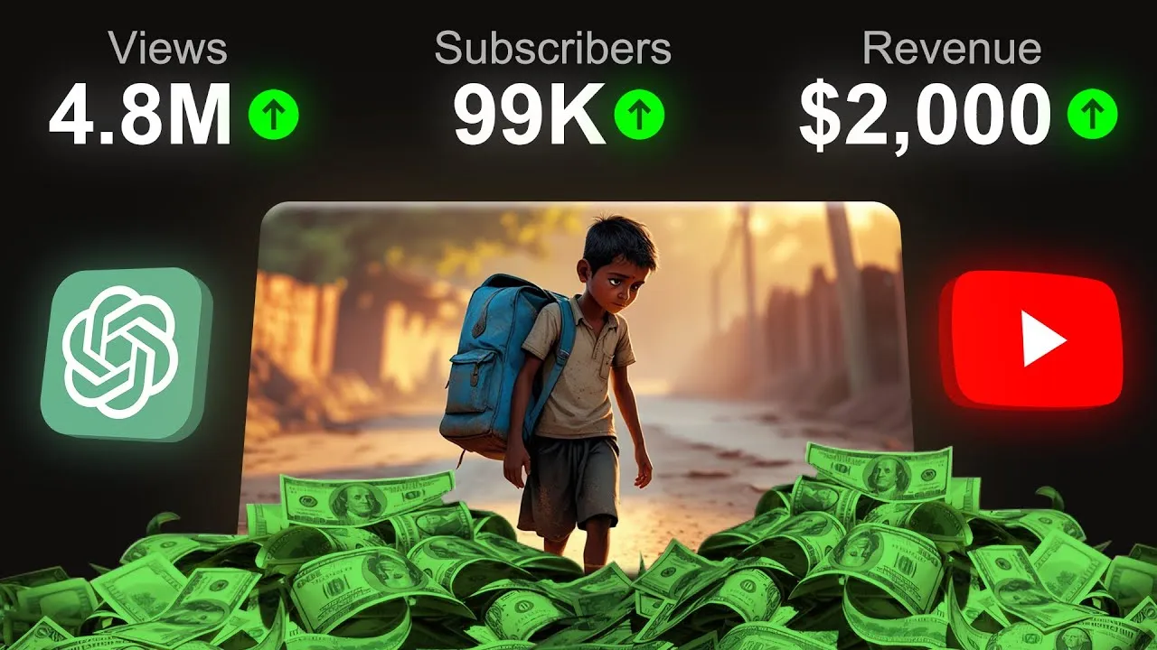 Make VIRAL Motivational Story Videos with AI | YouTube Automation