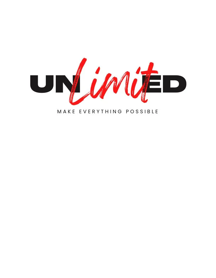 the logo for united make everything possible, which is red and black with words underneath it