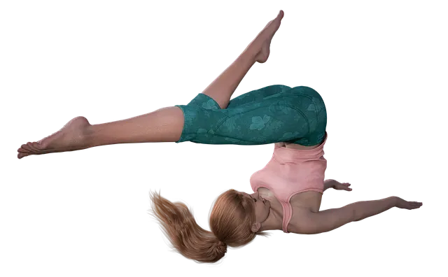 Free Woman Yoga illustration and picture