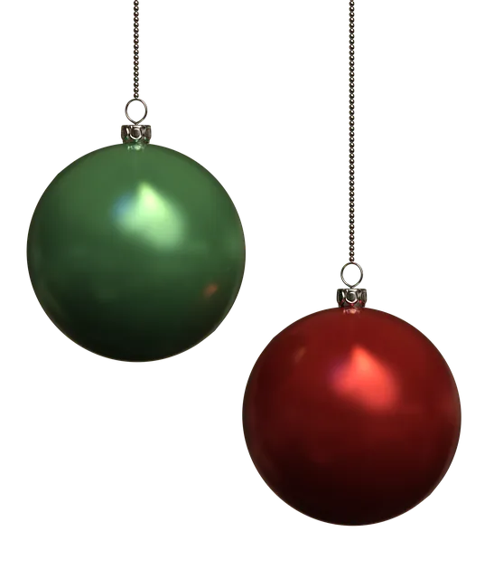 Free Balls Christmas illustration and picture
