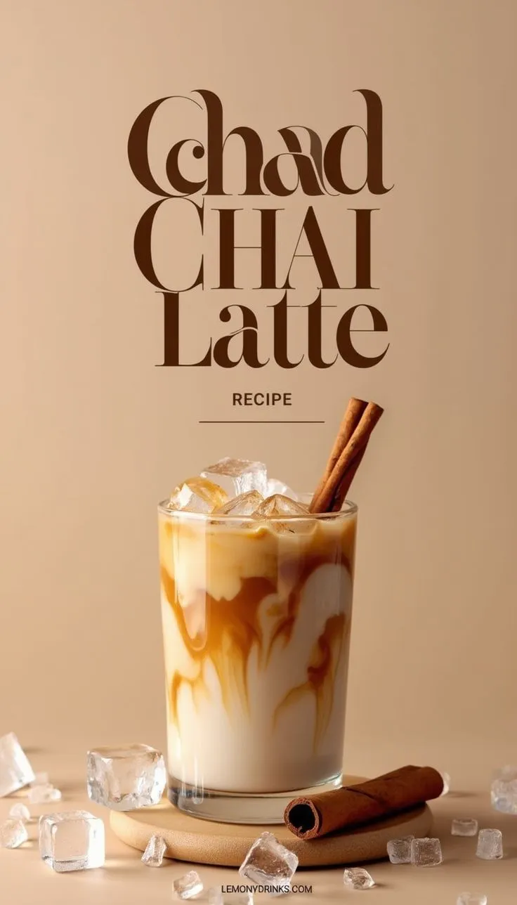 Iced Chai Latte Bliss – Creamy Layers & Cozy Spice