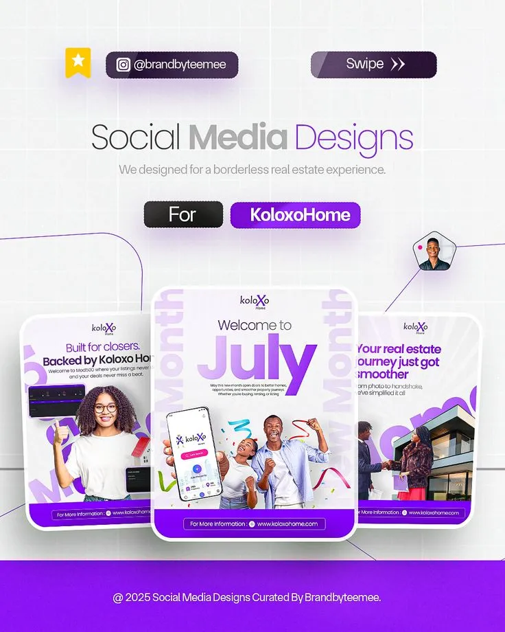 Social media designs