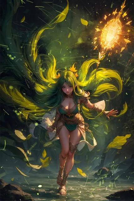 Free Girl Fantasy illustration and picture