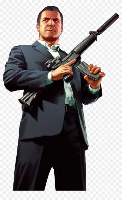 Michael Gta Png - Gta 5, Transparent Png(1062x1676) - PngFind
