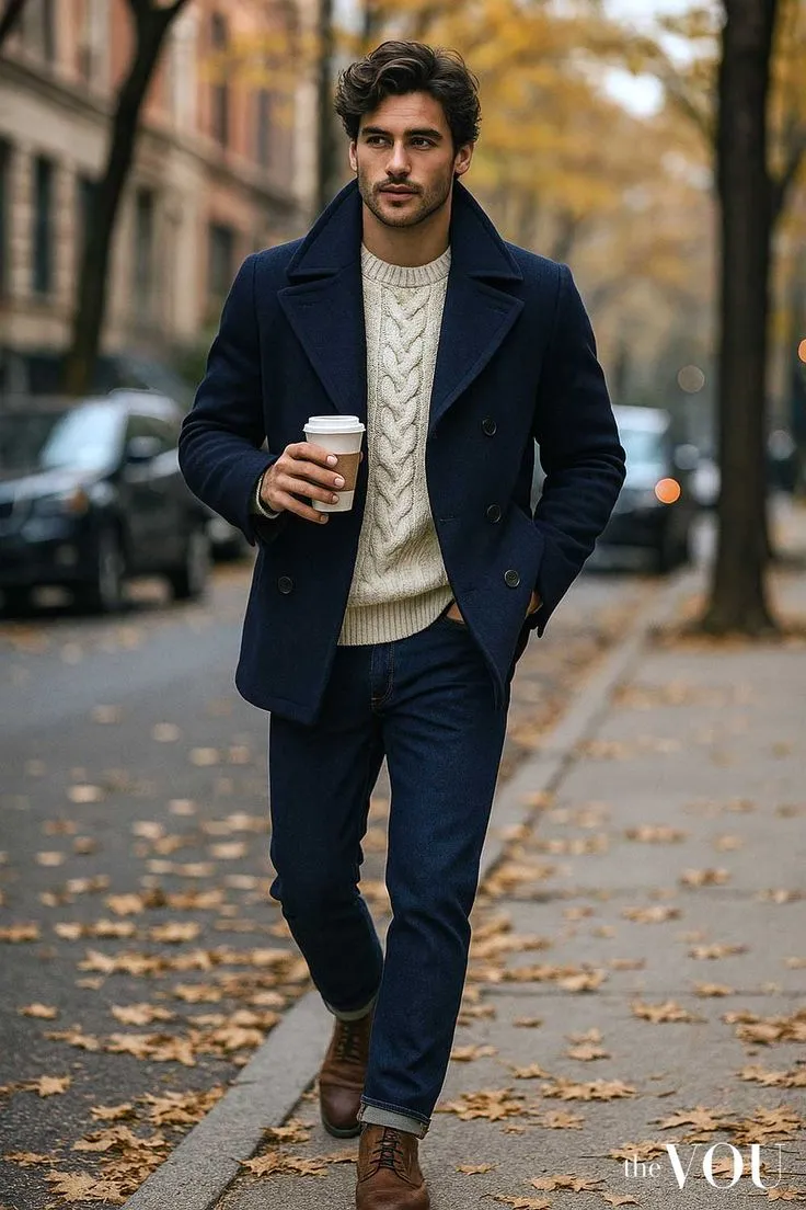 Naval Peacoat Styling for an Old Money Look – Men’s Guide