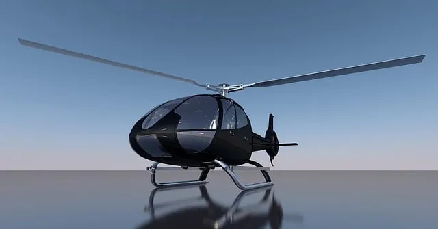 Free Helicopter Rotors illustration and picture