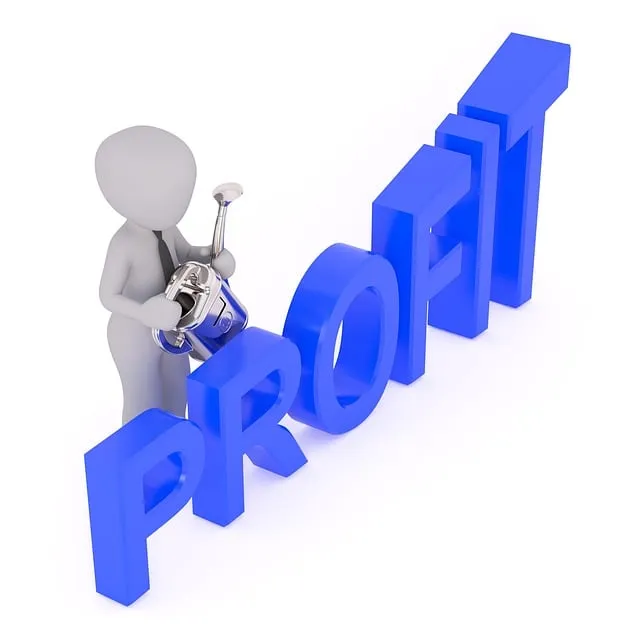 Free Profit Word Mark illustration and picture
