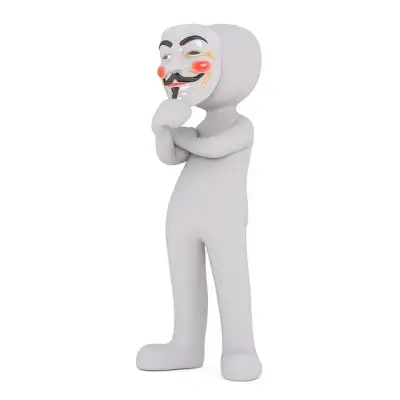 Free White Male 3D Model illustration and picture