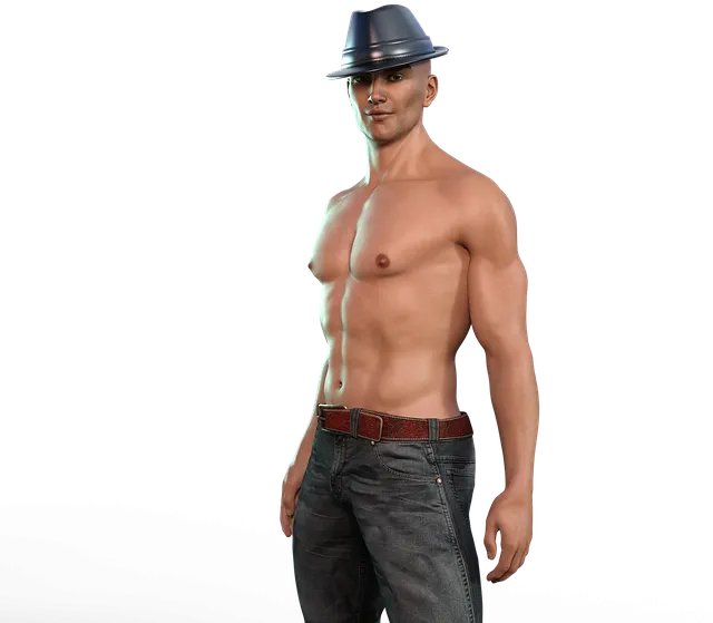 Free Man Body illustration and picture