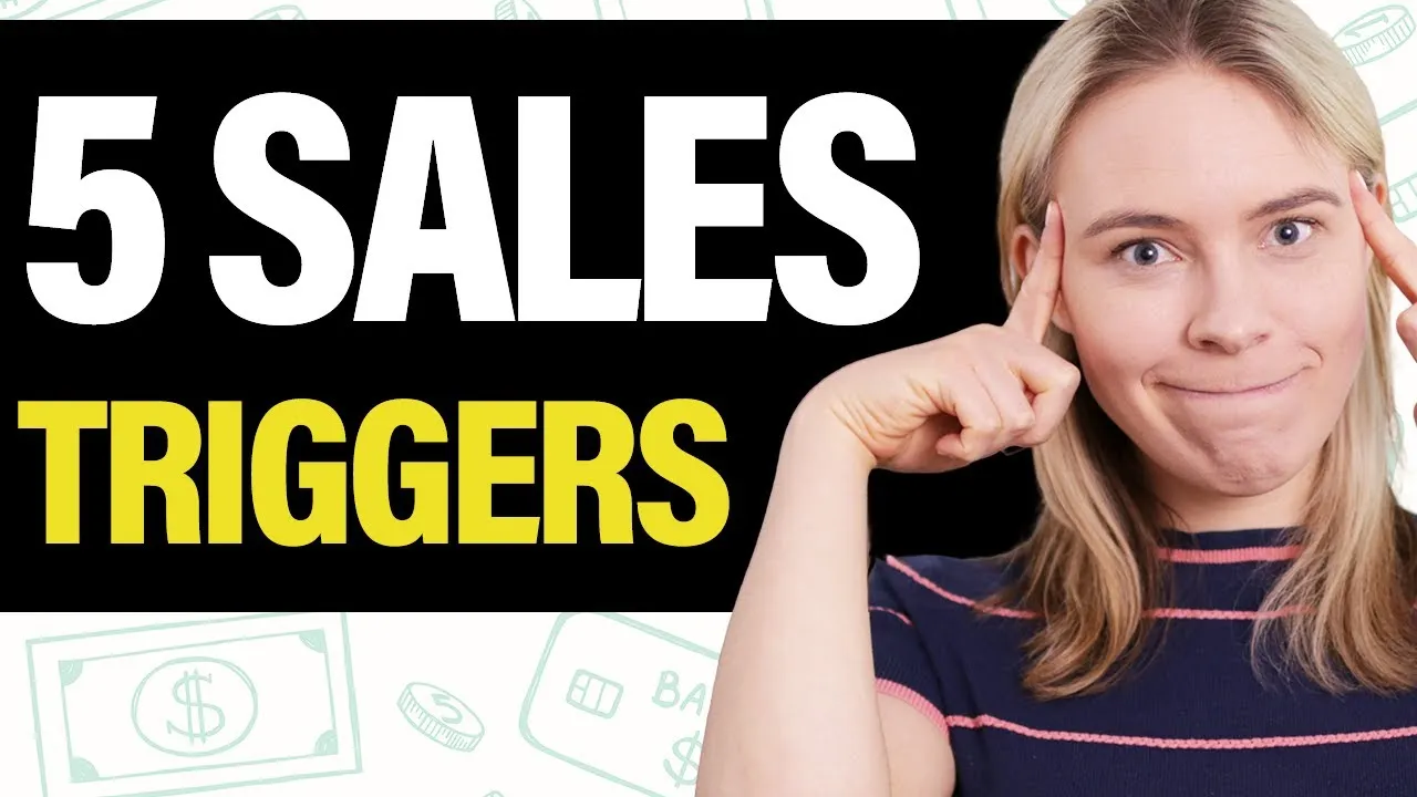 5 Sales Triggers That Make Customers BUY & Spend $$$ (Sales Psychology Hacks)