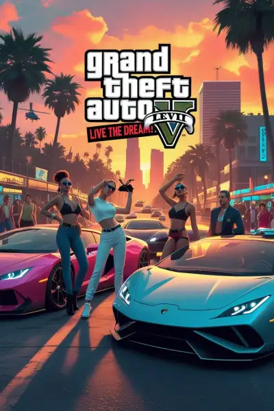 🚗 Grand Theft Auto VI: Новый уровень свободы! 🌴Art Wallpaper