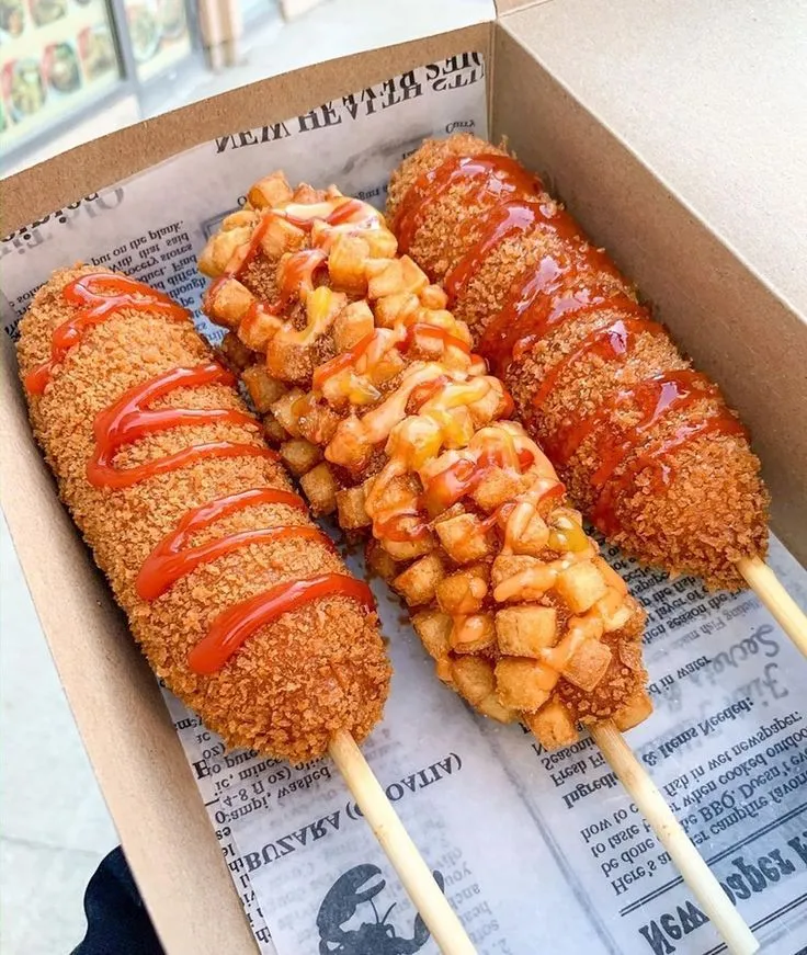 korea corn dogs