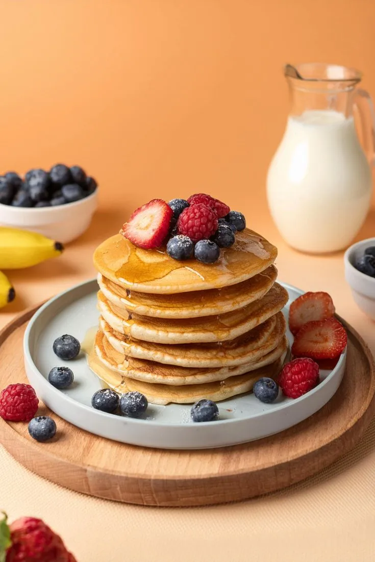 Vegan Banana Pancakes Recipe