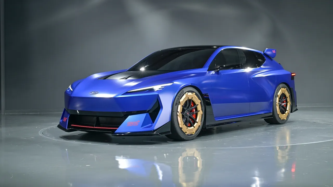 Subaru Performance-E STI Concept, 2025, Electric rally cars