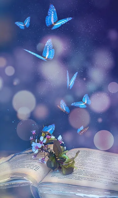 Free Butterfly Flower Background photo and picture