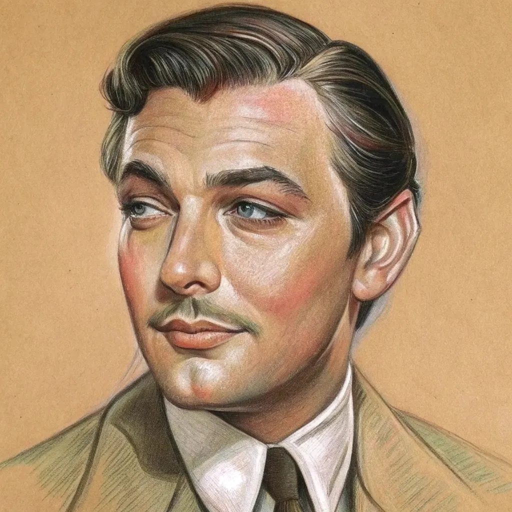 Portrait of a elegant man