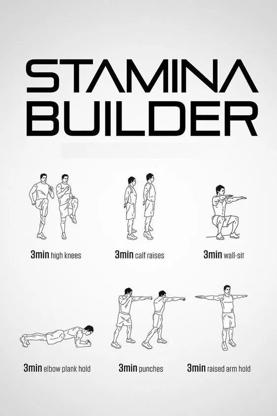 a poster with instructions on how to do the same thing in different positions, including standing and