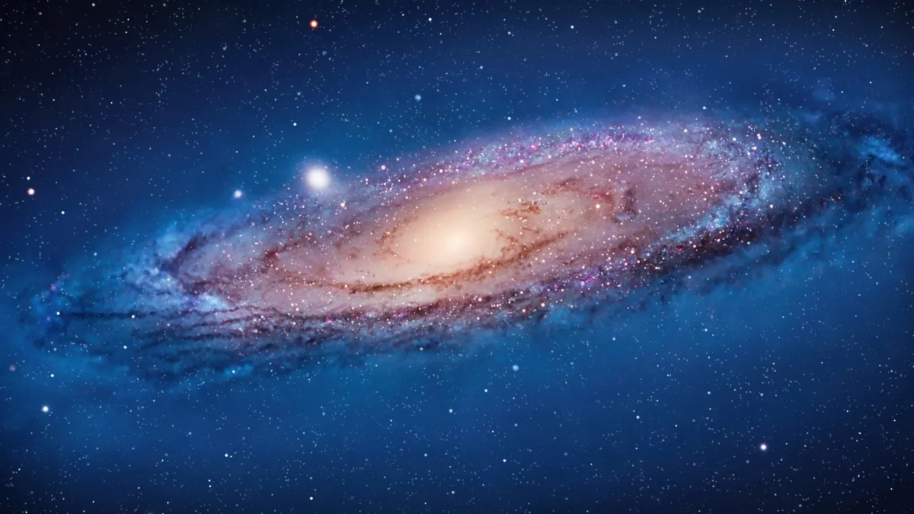 OS X Lion, Andromeda galaxy, 5K, Mac OS X, Stock, 5K, Outer space