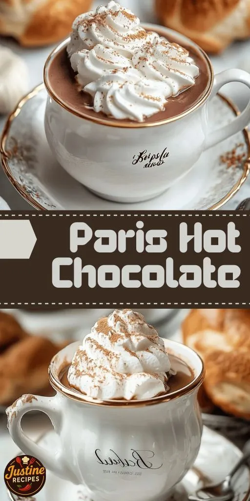 Paris Hot Chocolate Recipe Rich & Creamy French Style