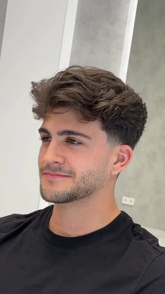 Men's Hairstyles &amp; Cuts 🇱🇷 🇱🇷 🇱🇷 | Italian beard 💯💯💯 Increased volume in mustache and chin which makes the mandibule more mark. Ideal for those who do not have much beard... | Instagram