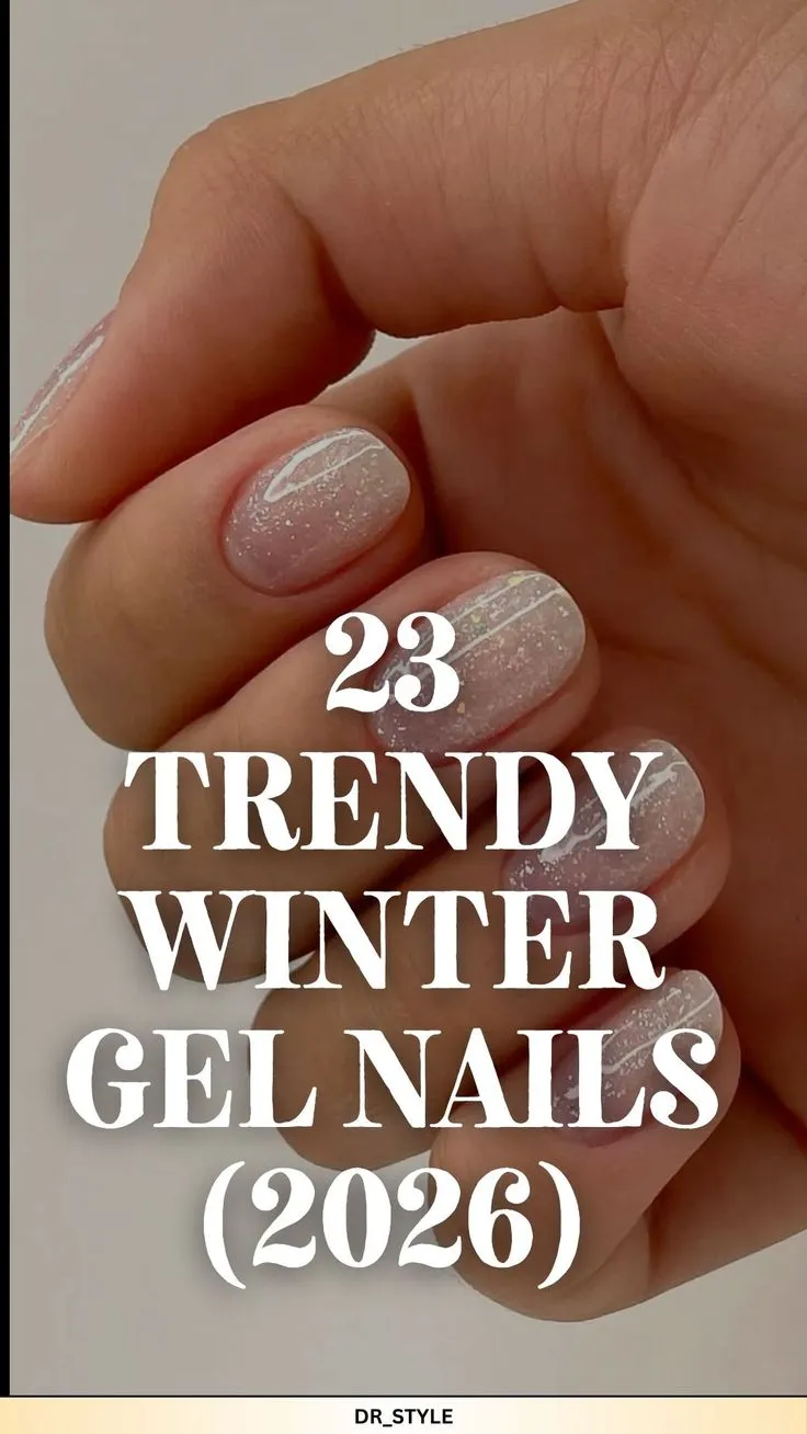 23 Trendy Winter Gel Nails (2026)
