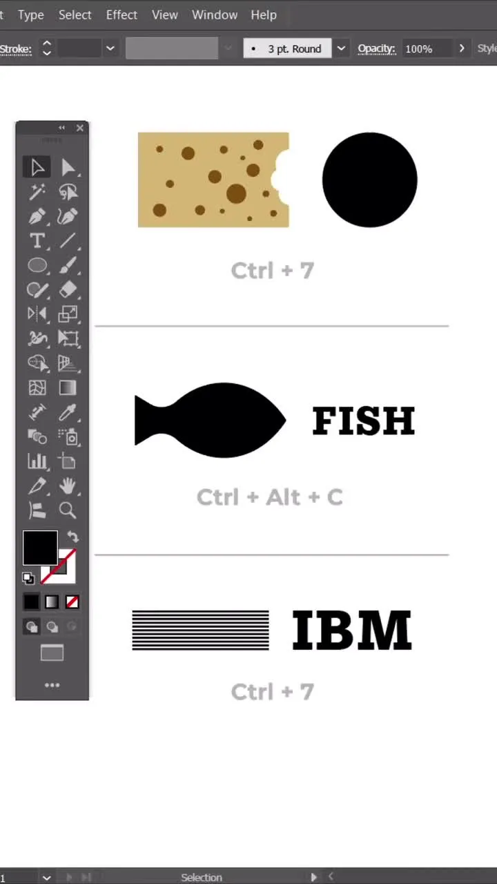 Want to design faster in Illustrator? ⌨️