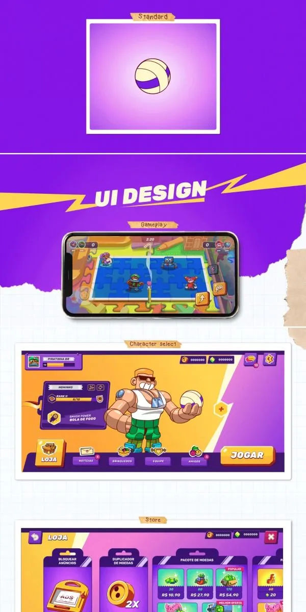 Volley Smash :: Behance