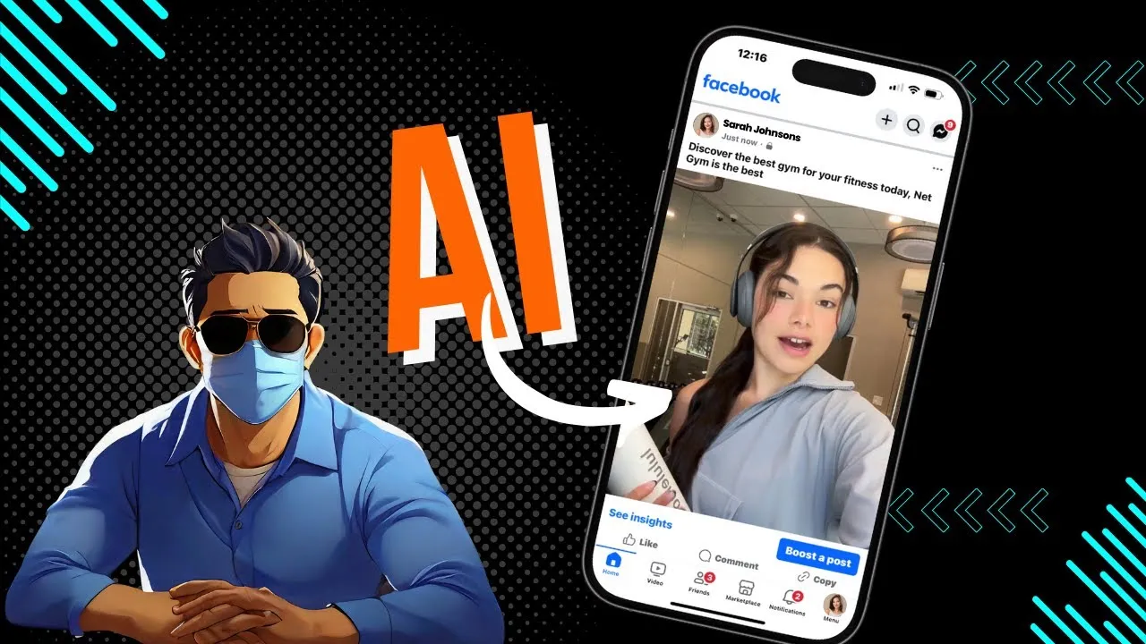 How to Use AI to Make Facebook UGC in seconds.