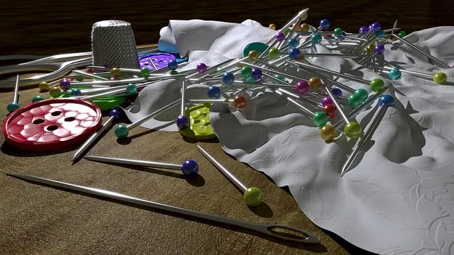 Free Pins Sew illustration and picture