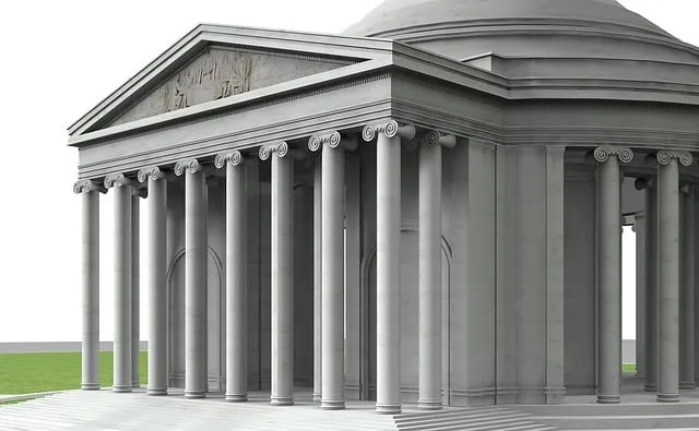Free Thomas Jefferson Memorial Building illustration and picture