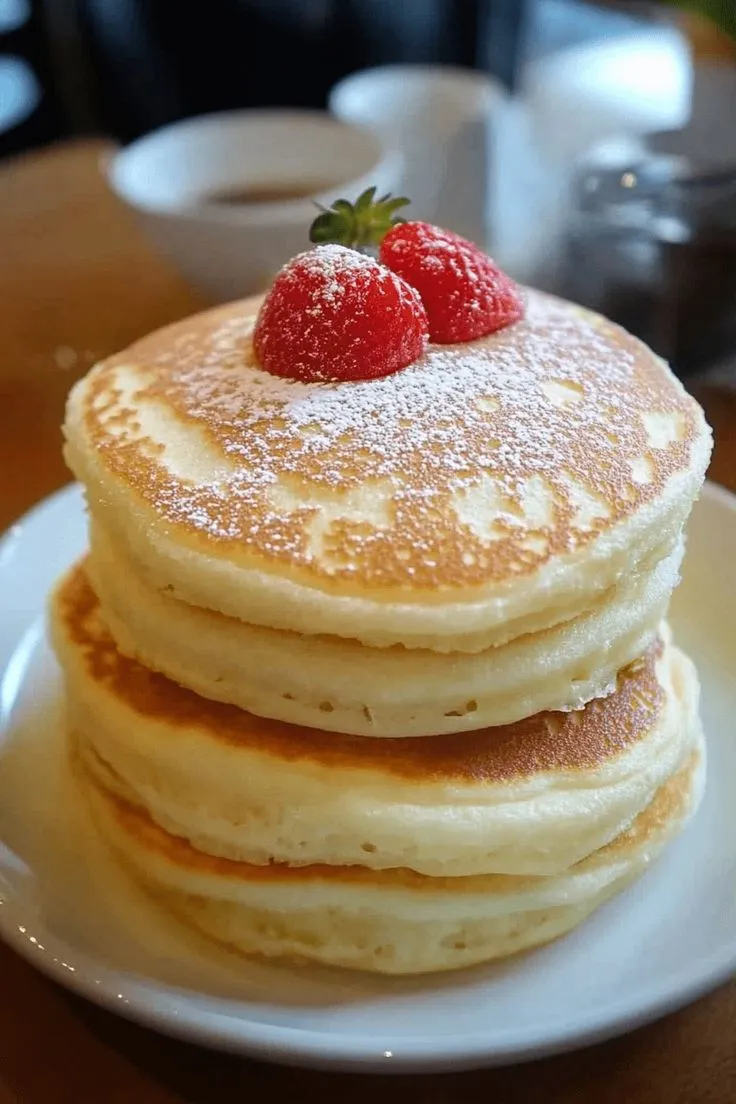 Soft and Fluffy Pancakes
