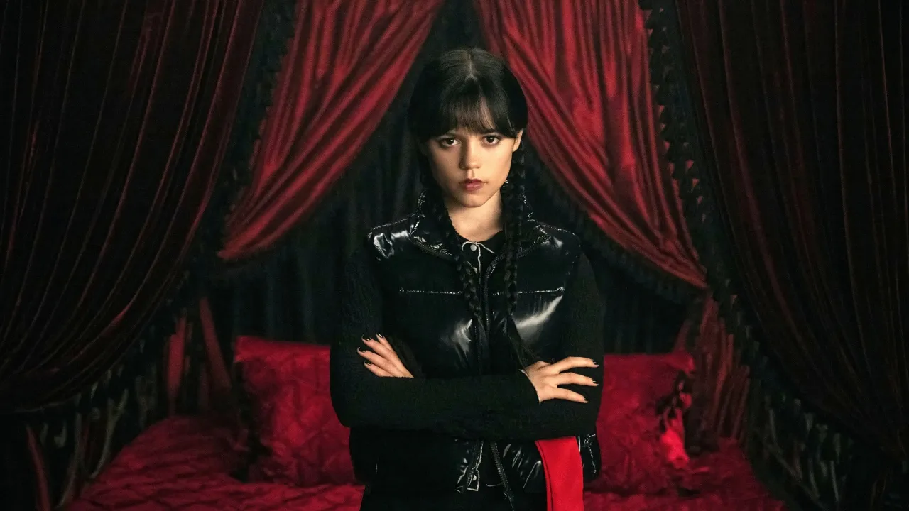 Jenna Ortega, Season 2, Wednesday (Netflix), Jenna Ortega as Wednesday Addams, 5K